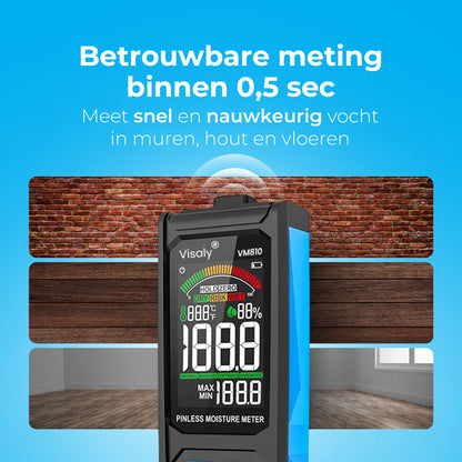 Pinless Vochtmeter VM810