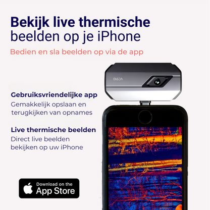 Warmtebeeldcamera VC910 Geschikt voor iPhone